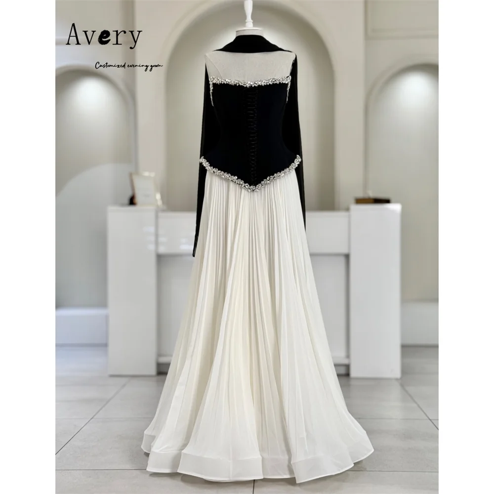 Avery Benutzerdefinierte Kontrastfarbe Strass Glänzend Schatz Benutzerdefinierte Kleid Kleider 2025, Frau Luxus Abendkleid Elegantes Kleid Party