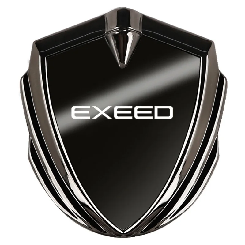 

For Chery Exeed LX VX TXL RX Sterra ES Sterra ET ET-I‌ PHEV‌ Key Accessories Car 3D Body Metal Emblem Shield Sticker Decorative