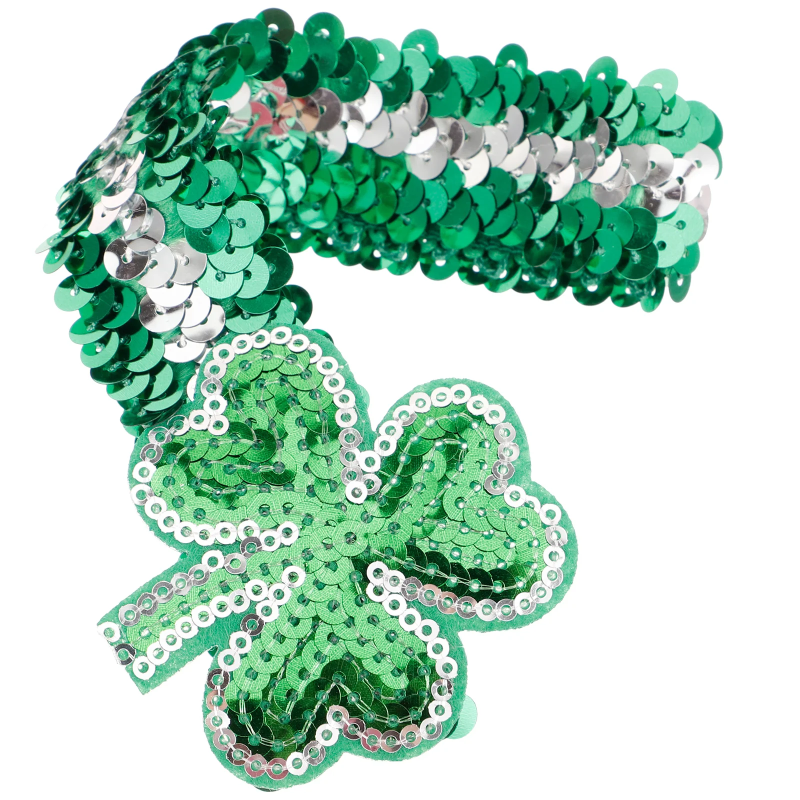 

Head Band Headband Shamrock Headdress St Patricks Day Decorations Headwear Mermaid Hair Accessory Green Women's