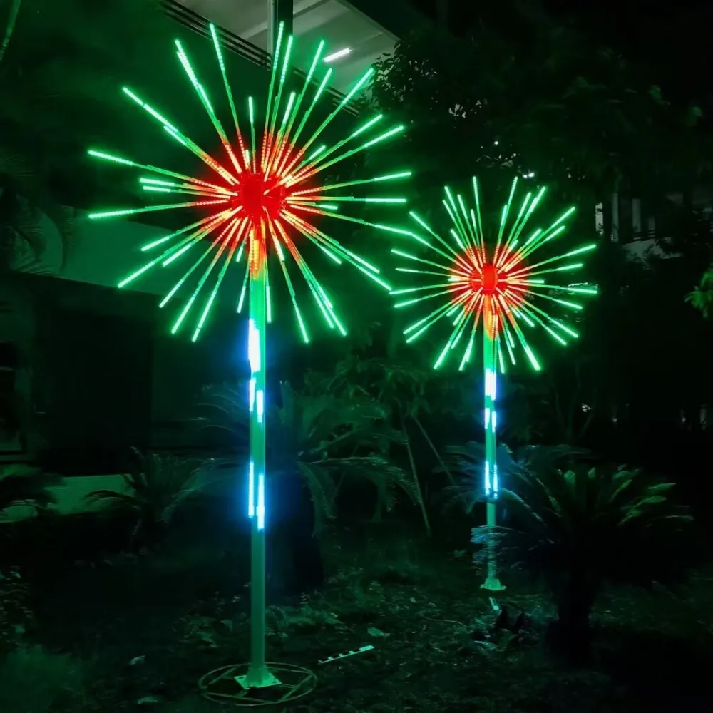 4.5M LED Fireworks Light Waterproof Christmas Tree Light Fairy Lamp For Patio Yard Party Christmas Wedding Decor