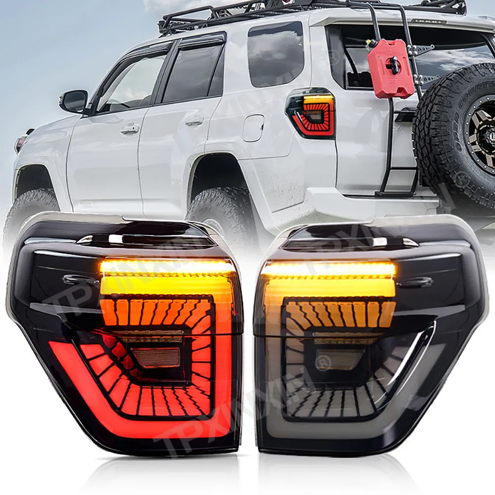 Car Tail Lights For Toyota 4 Runner 2014 2015 2016 2017 2018 2019-2021 Taillights Rear Lamp LED Signal Reversing Parking Lights