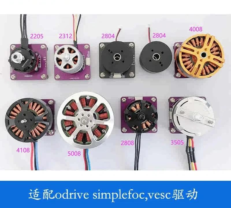 Gimbal Motor, Model Airplane Motor, Odrive Motor with Encoder Compatible with SimpleFOC