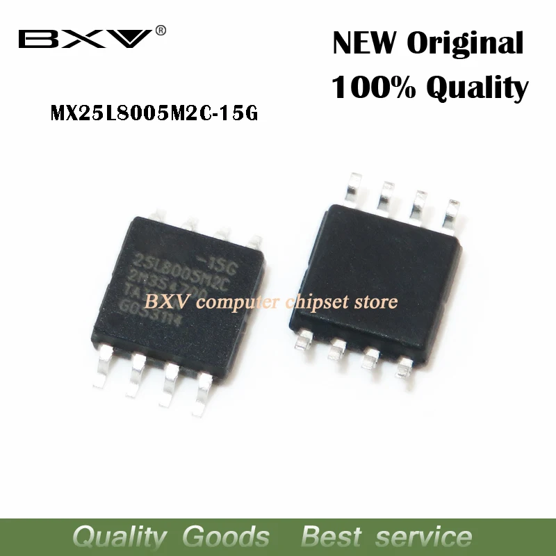 5PCS New Original  SOP-8  25L8005 MX25L8005 chip in the stock