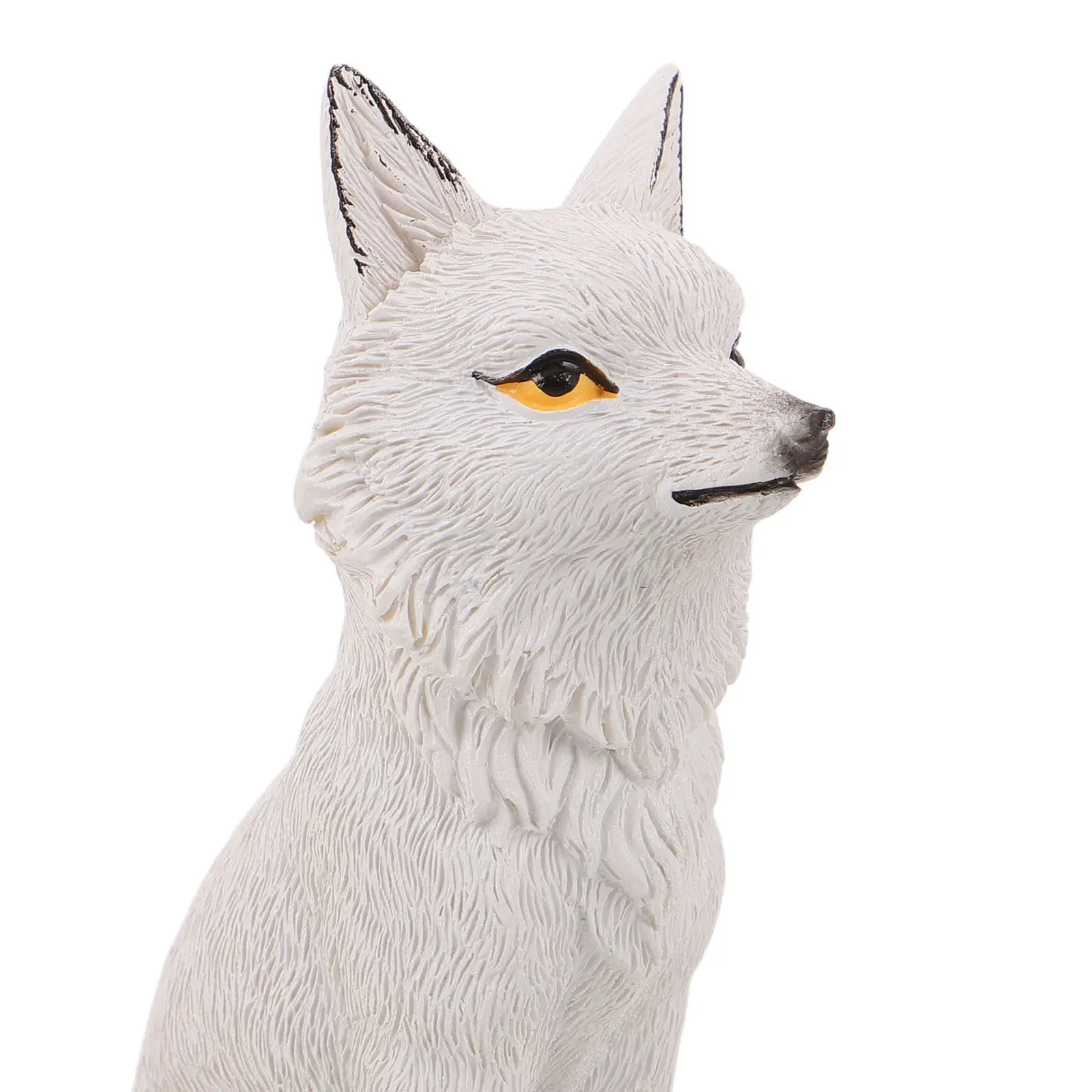 Mini Small Resin Fox Statue Cute Artistic Outdoor Patio Bonsai Plant Pot Fairy Garden Landscape Decor Micro Landscape view 3