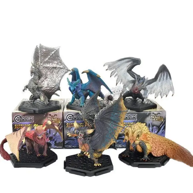 Capcom Monster Hunter Vol 13 Collectible Pvc Figure Nergigante Teostra Kushala Daora Xeno Jiiva Kulve Taroth Display Model