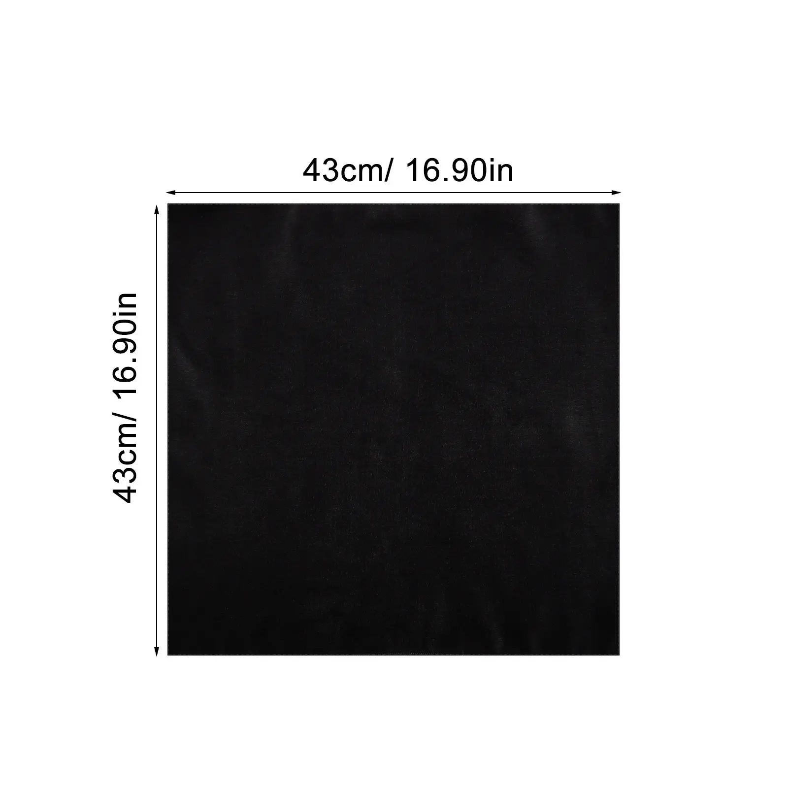 12Pcs Black Cloth Napkins Soft Comfortable Reusable Dinner Napkins for Restaurants Hotels Weddings Cocktail Parties Farmhouse