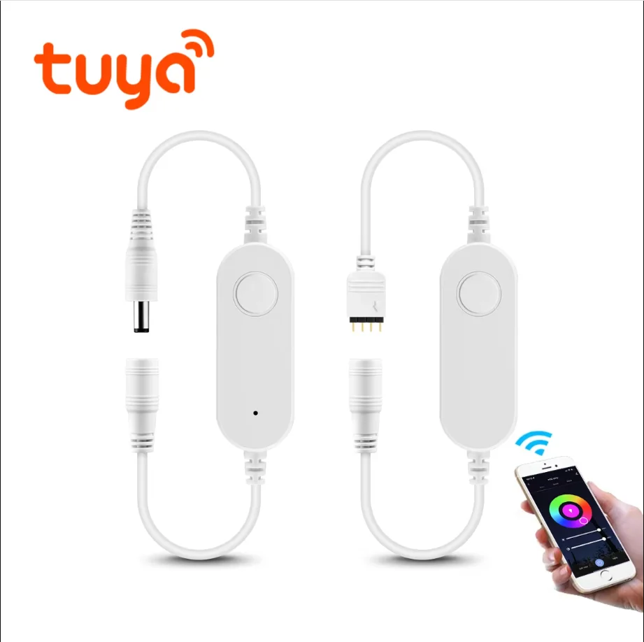 Dimmable Smart Led Switch RGB Controller,Tuya LED Strip Controller,Smart Wifi Dimmer for 12V 5050/2835 COB LED Tape Neon Light