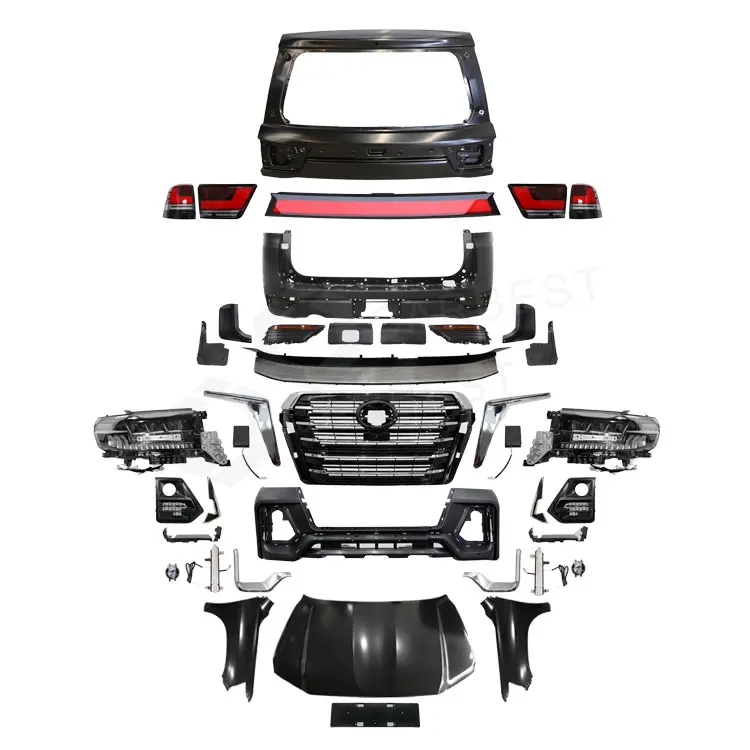 

New Design Volcano Edition LC200 Body Kit for Land Cruiser 200 2008-2015 to 2021