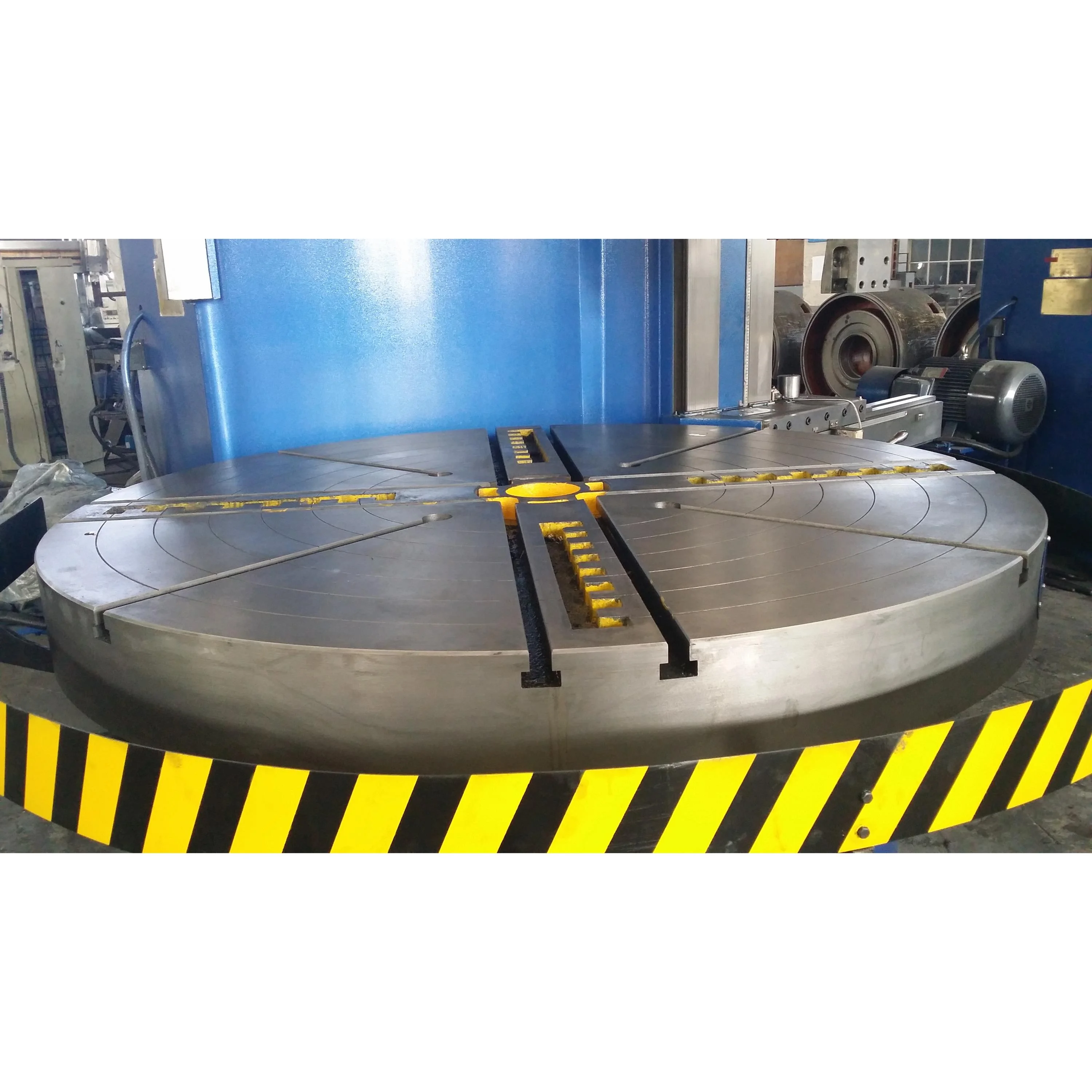 C5116  KST Precision Vertical Lathe Machine Processes Large Scale Industrial Components