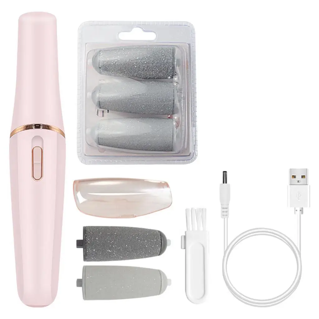 

Foot Grinder Callus Remover Scrubber Tool Perfect Rechargeable Portable Foot File Care Tool for Hard Skin Calluses Cleaning