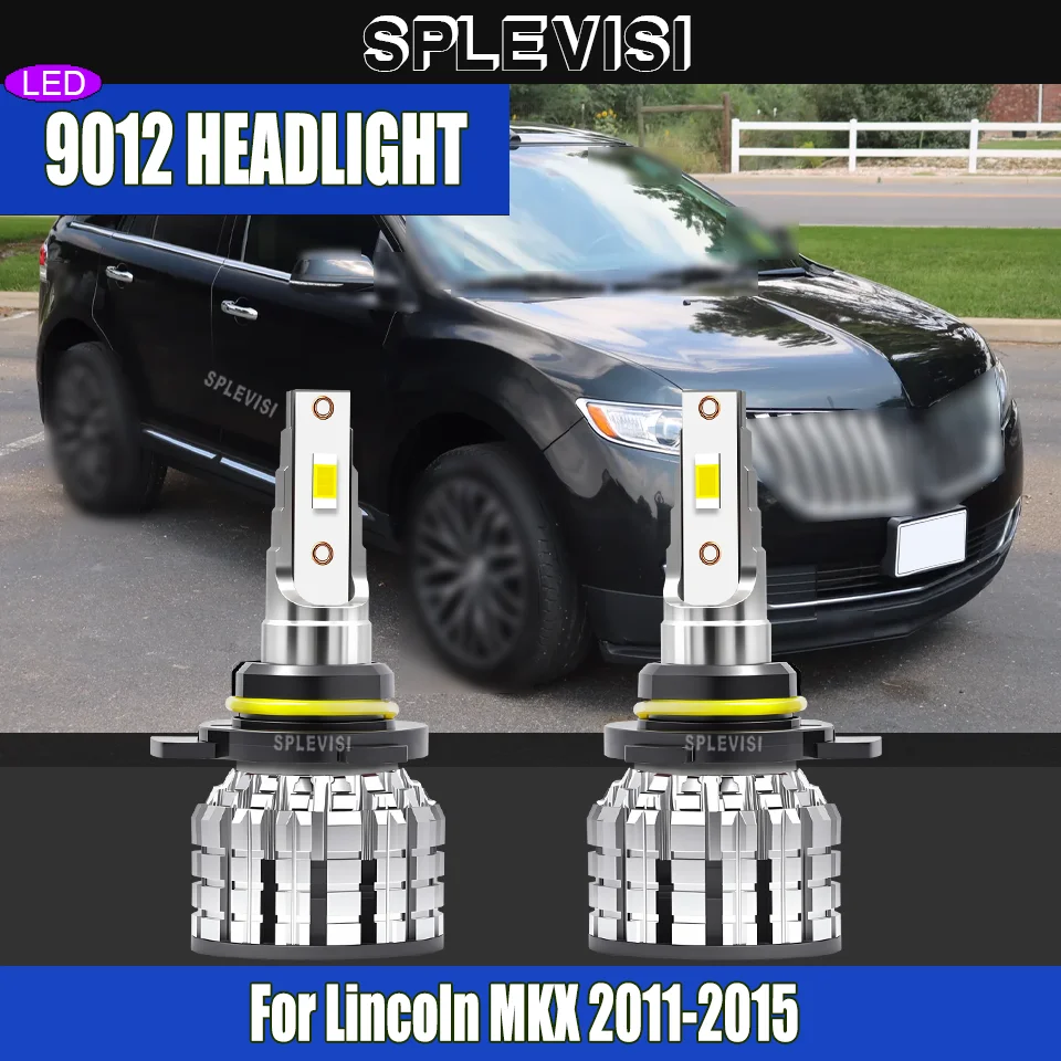 

12v Energy-Efficient Car Bulb LED Headlights - 60,000 Hours Extended Lifespan 24000LM For Lincoln MKX 2011-2015 2012 2013 2014