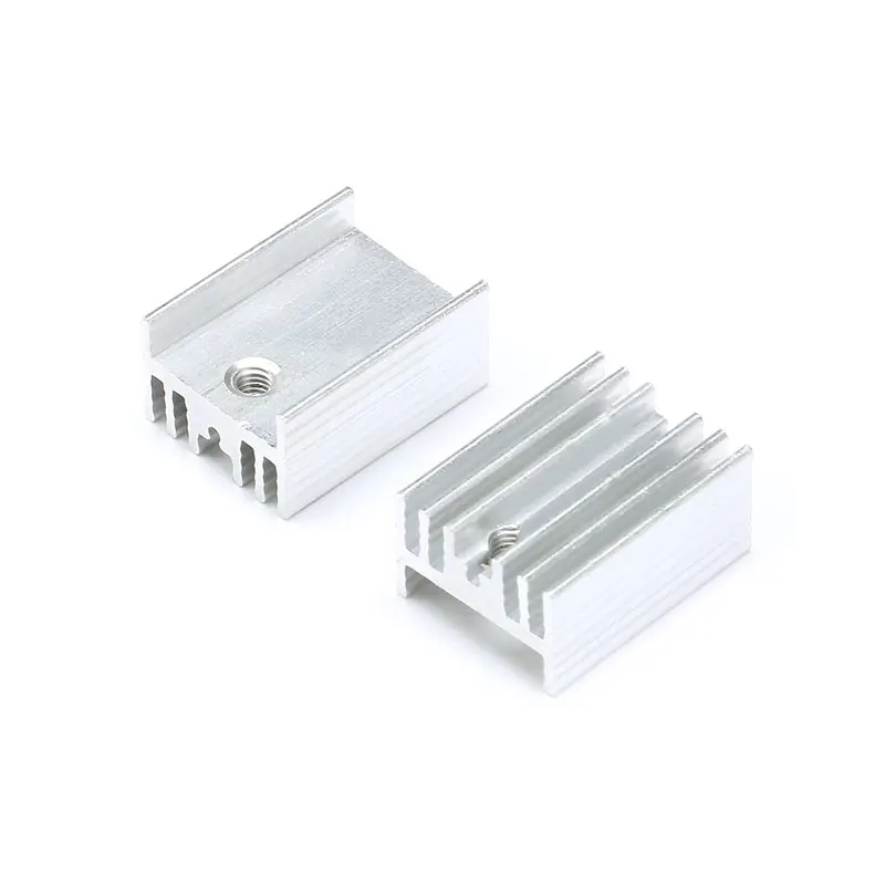 Disipador de calor para radiador de aluminio, disipador de calor de 21x15x10mm a 220, de 21x15x10mm a 220, 10 unidades