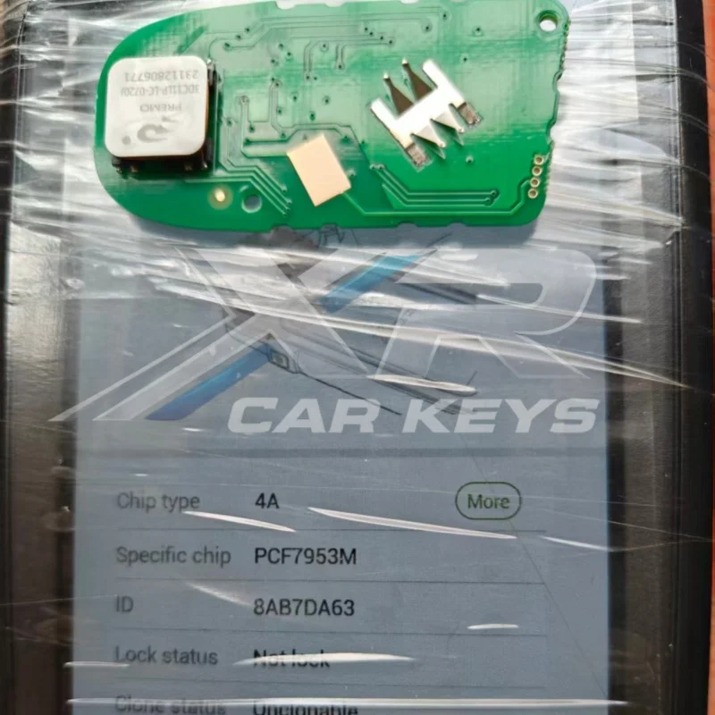 Clé de télécommande de voiture à proximité 46/4AChip 433MHz, PCB pour Fiat 500X Jeep Compass Renegade Grand Cherokee Chrysler Dodge