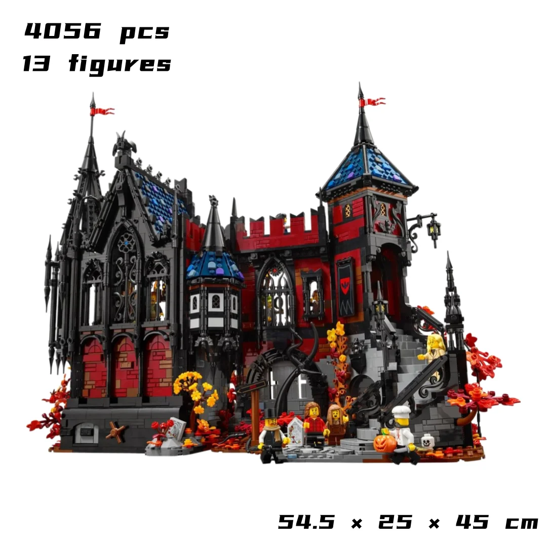 

910049 Adventure In Transylvania Bricks Building Blocks Compatible 4056pcs Bricklink Moc Model Birthday Gifts for Teenage Toys