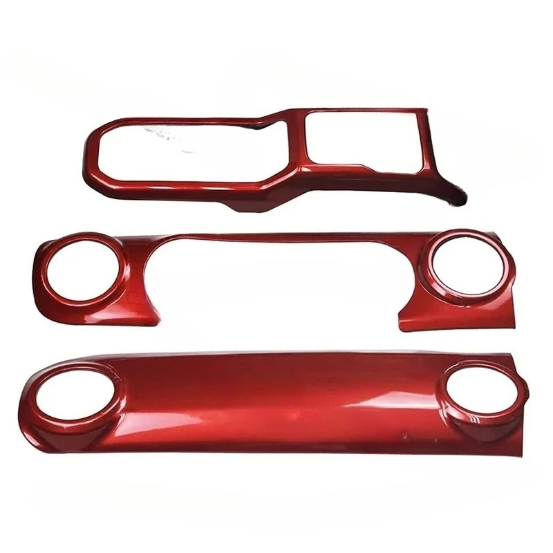 AU04 -JL Center Console Panel Dashboard Cover Trim For Jeep Wrangler JL 2018-2021/ Gladiator JT 2020 Accessories