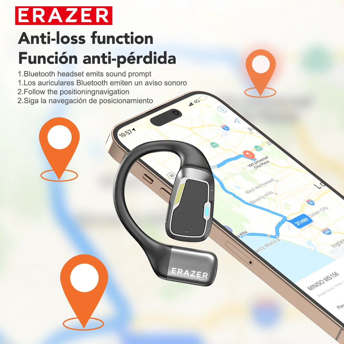 AI Translator Bluetooth Earphones 5