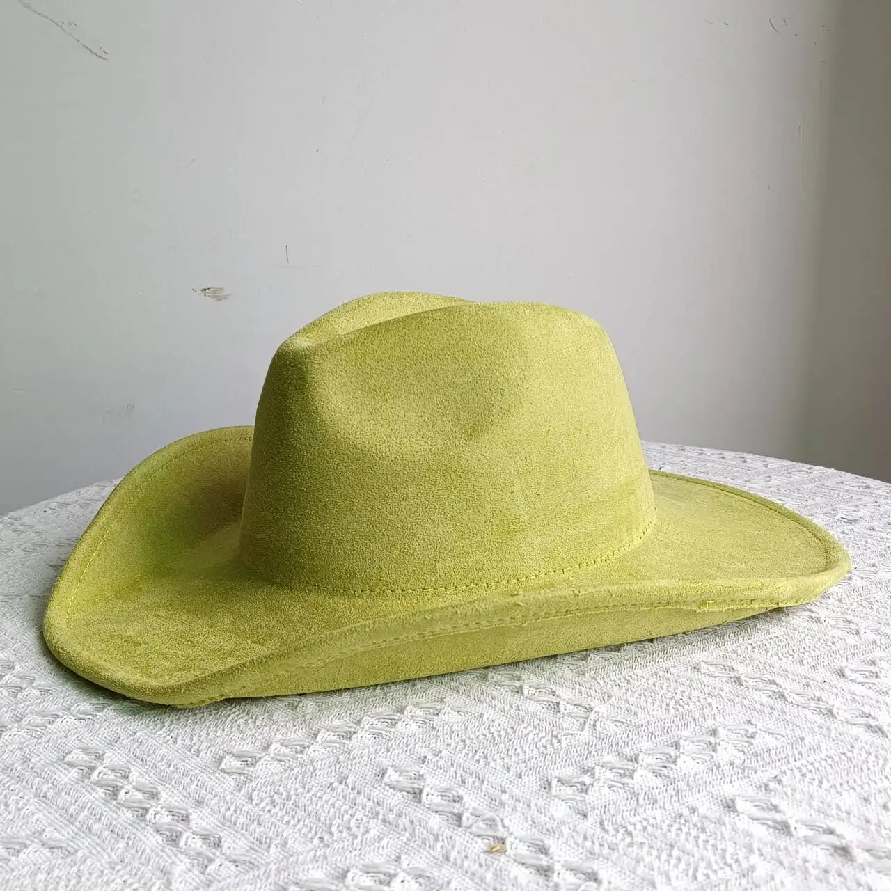 قبعة رعاة البقر العصرية قبعة رعاة البقر النسائية قبعة محدبة مناسبة للمشي لمسافات طويلة والتخييم والحفلات ذات الطابع الجملي #6