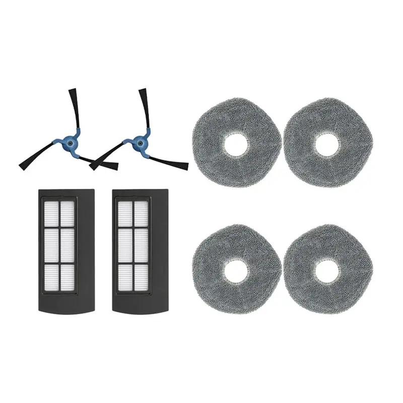

Multifunction For Eufy X9 Pro Replacement Parts Accessories Side Brush Hepa Filter Mop Cloth