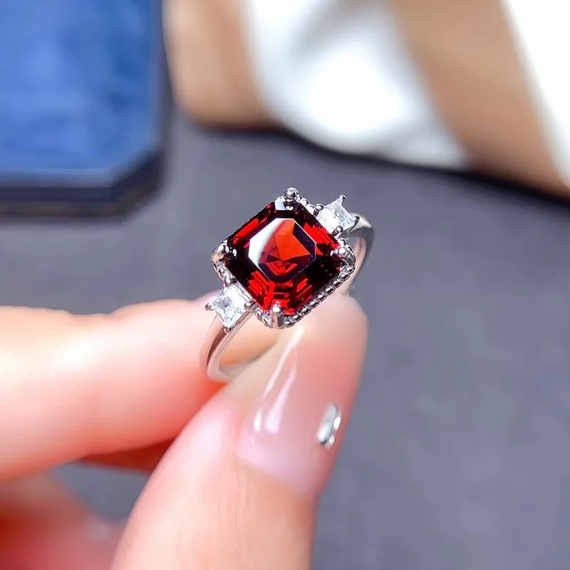925 Sterling Silver Color Rainbow Cubic Zircon Rings For Women Wedding Lovely Engagement Proposal Ring Accessory