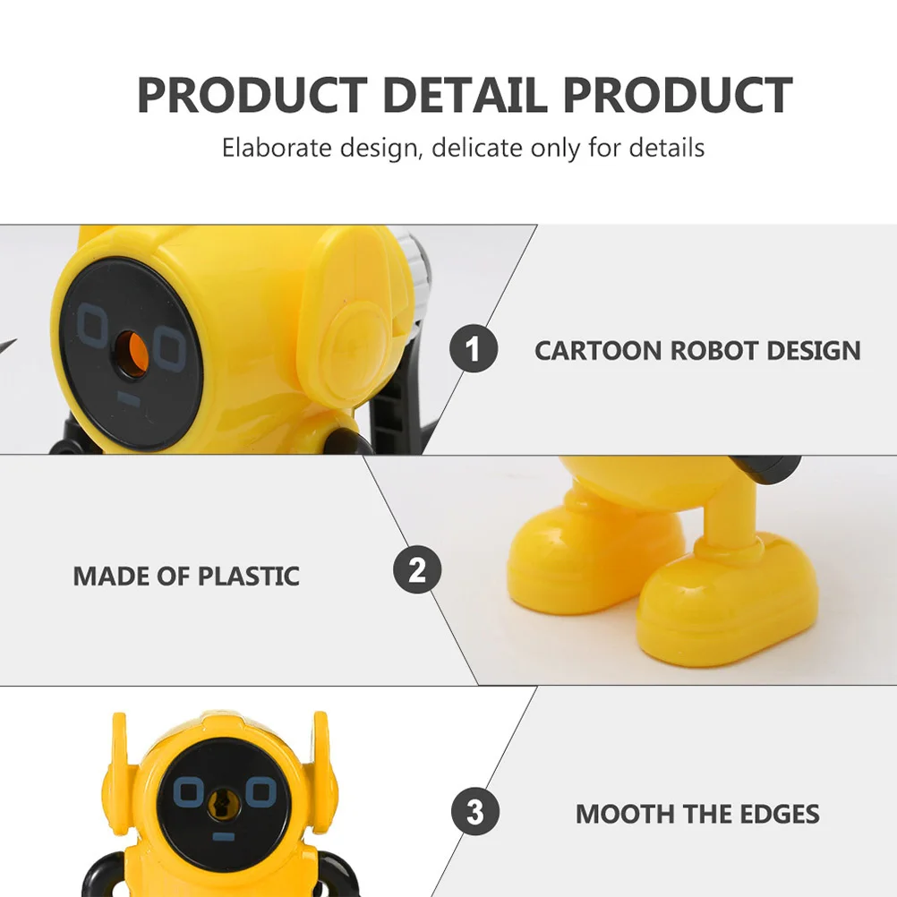 

Cartoon Pencil Sharpener Portable Student Stationery Plastic Weight Easy Operation Efficient Study Tool For
