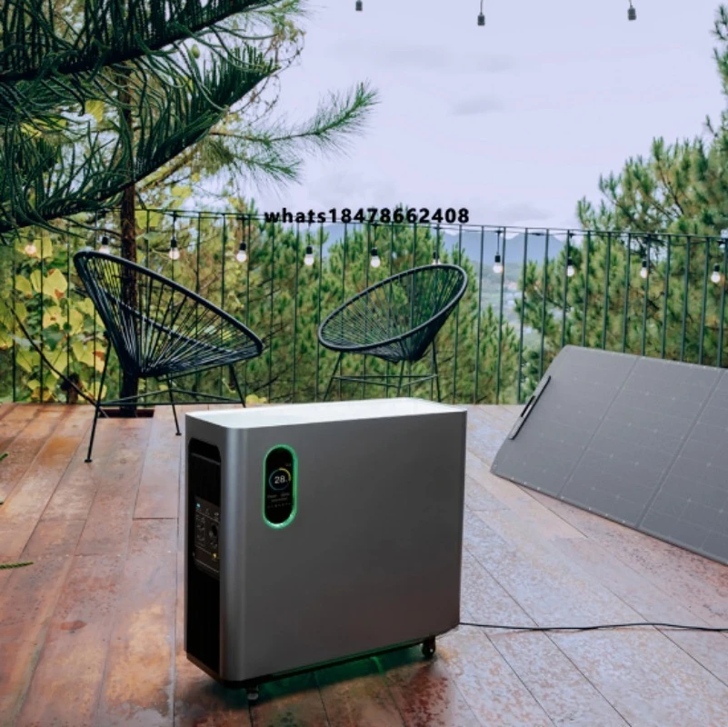 

Home 3000 3000W Continuous Power 6000W Peak Power 3072Wh Home Solar Generator for Home Outdoor Use