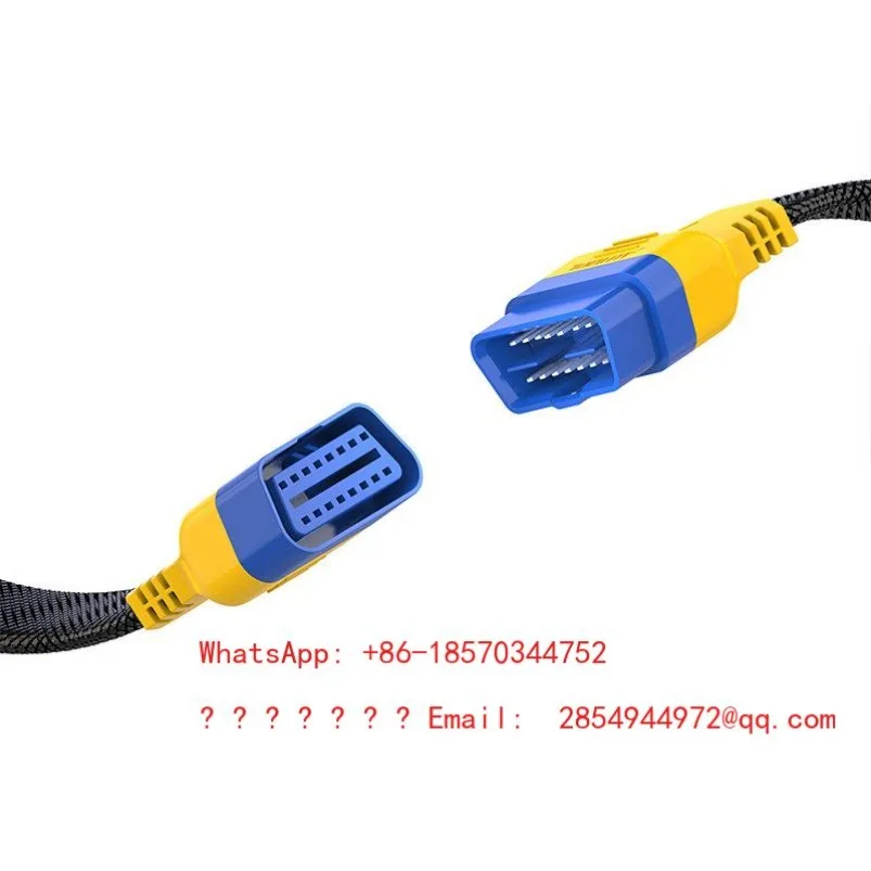 2026   Car Detector OBD2 Extension Cable X431 Extension Cable Conversion Plug 16 Pin Core Universal Male Female Cable