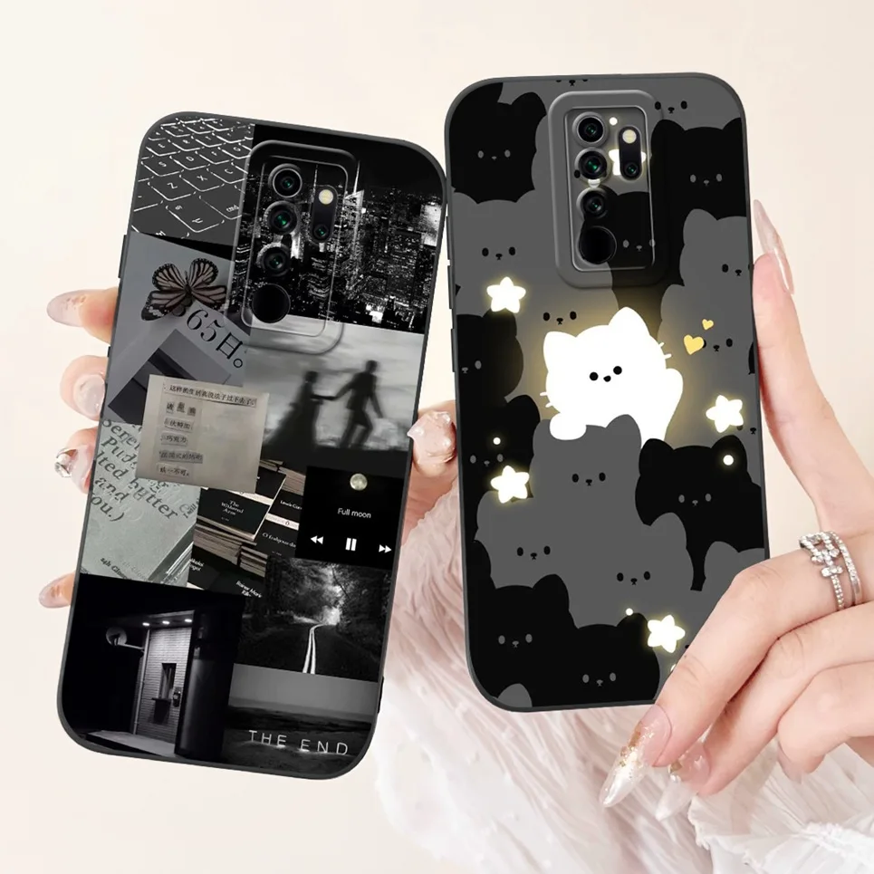 Zachte Snoep Siliconen Cover Voor Xiaomi Redmi Note 8 8Pro Note 7 7s 7 Pro telefoon Case Konijn Kat Bloem Panda Funda Camera Beschermd