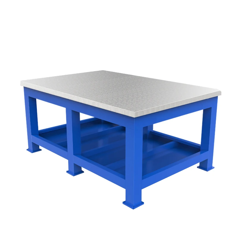 Heavy duty die fitter steel table maintenance operation vice assembly welding hydraulic grinding table testing flying die table