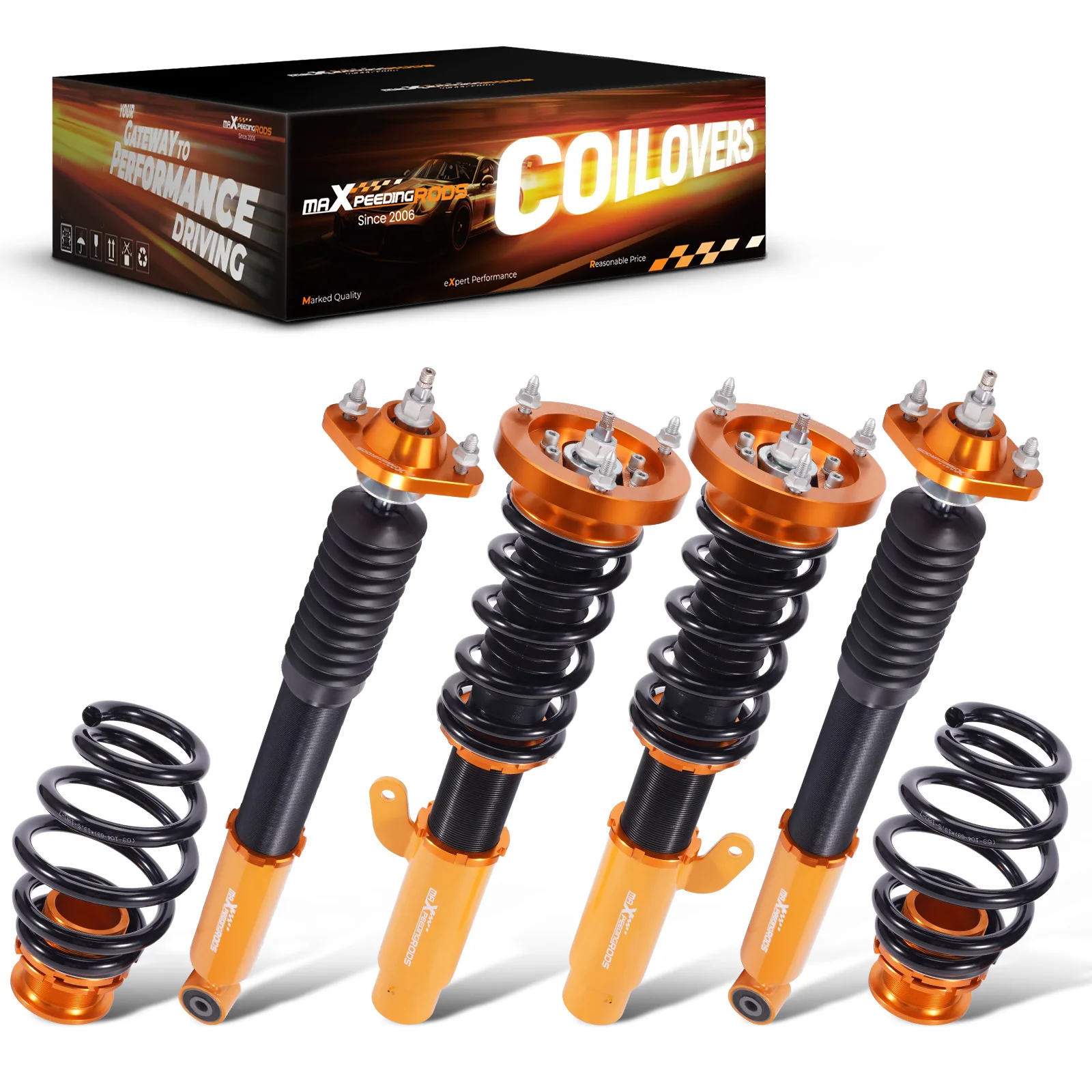 

Coilovers Suspension 24 Way Damper Shocks For BMW E46 320i 325i 330i 1998-2005 Lowering Suspension Shock Absorber Kit