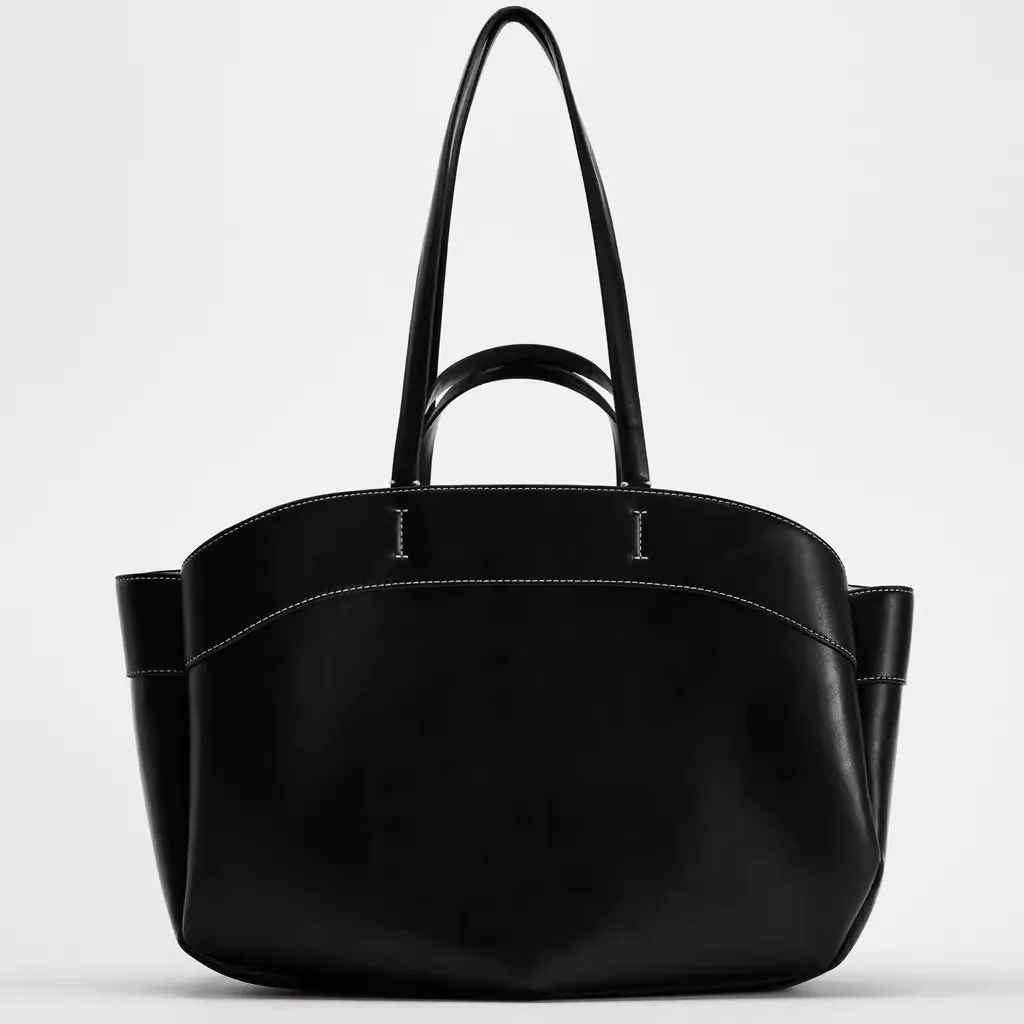 Luxury Tote Designer Bags For Women PU Leather Handbags Large Shoulder Bag High Quality Composited Bag 5 Bucket Women Bags image 2