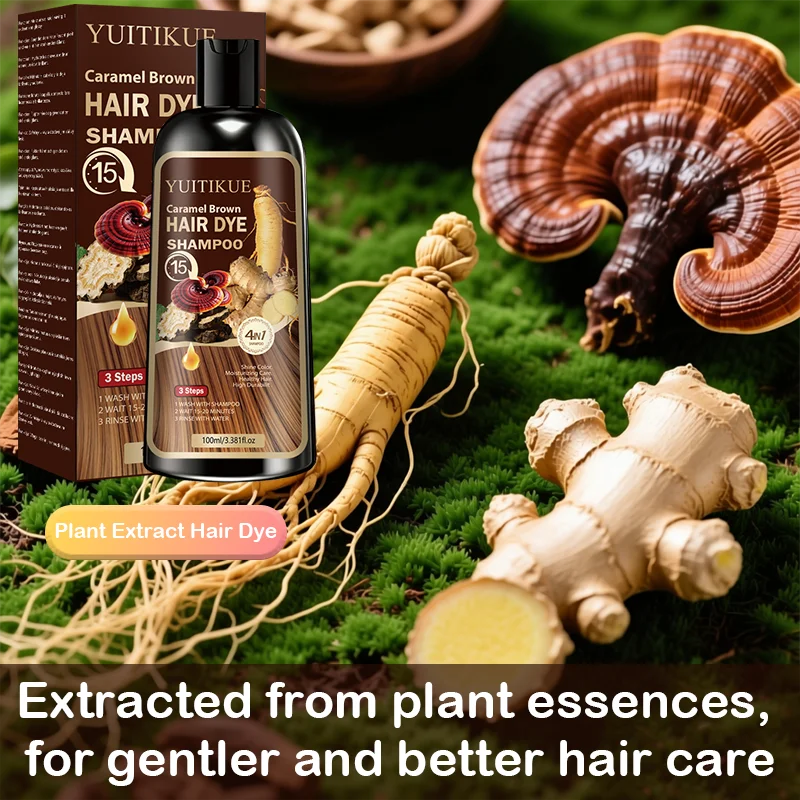 YUITIKUE Caramel Brown Hair Dy - đánh giá và giá Hair Care Ginseng