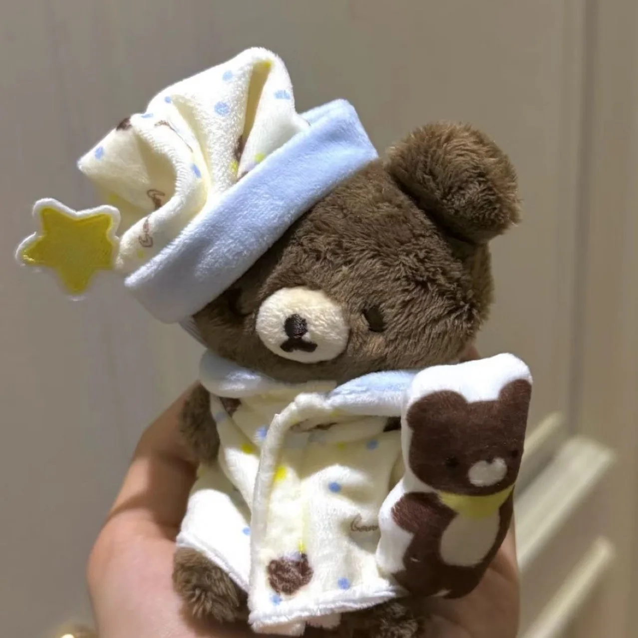 

Hot-selling New Cotton Doll 10cm Clothes and Pajamas Decoration Sweet Dream Bear Easy and Cute Bear Wear