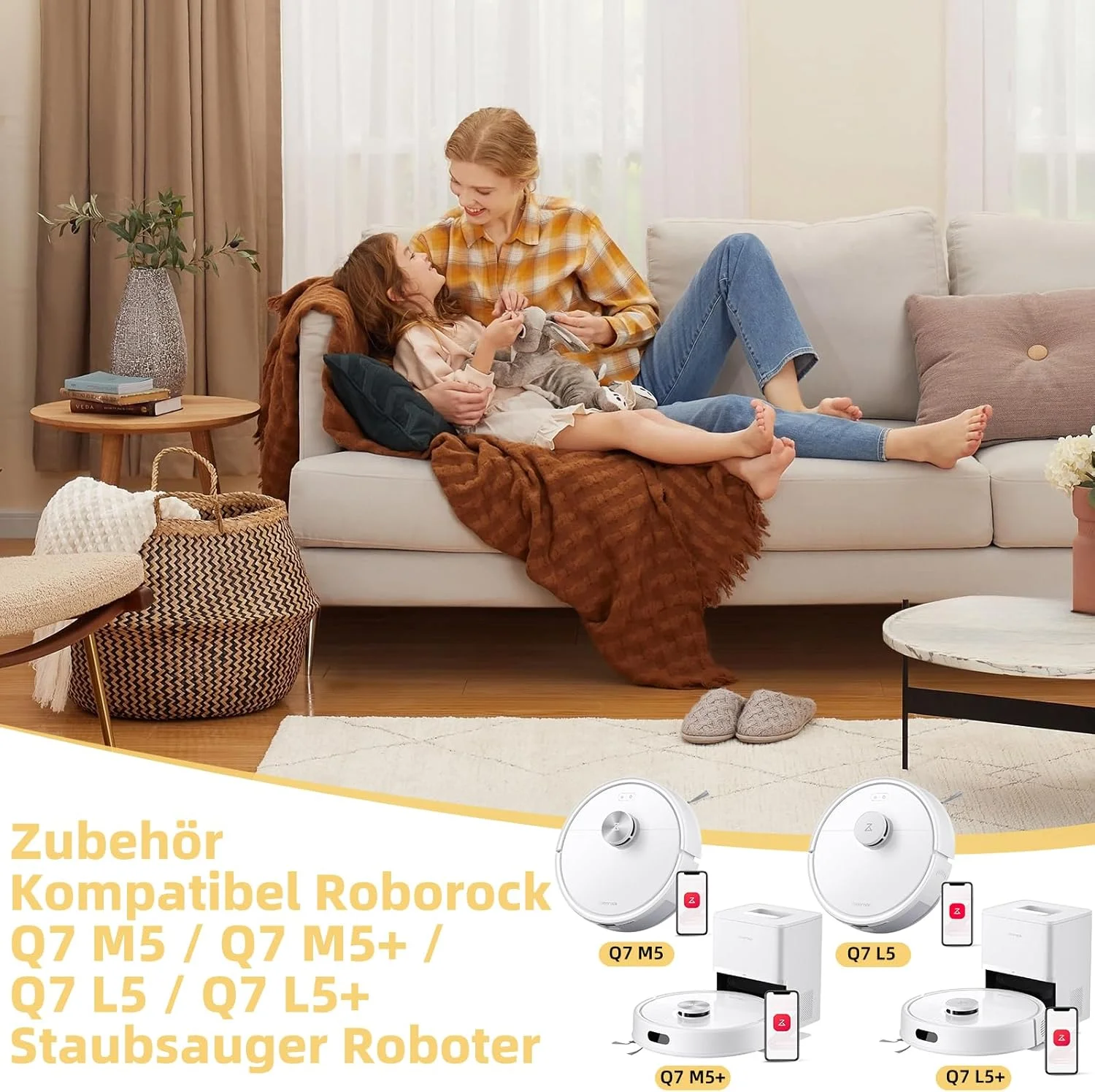 Roborock Q7 M5 / Q7 M5+ / Q7 L5 / Q7 L5+ / Q7 TF / Q7 TF+ / Q7B / Q7T Plus / Q8 / Q8+ Accessories Spare Parts