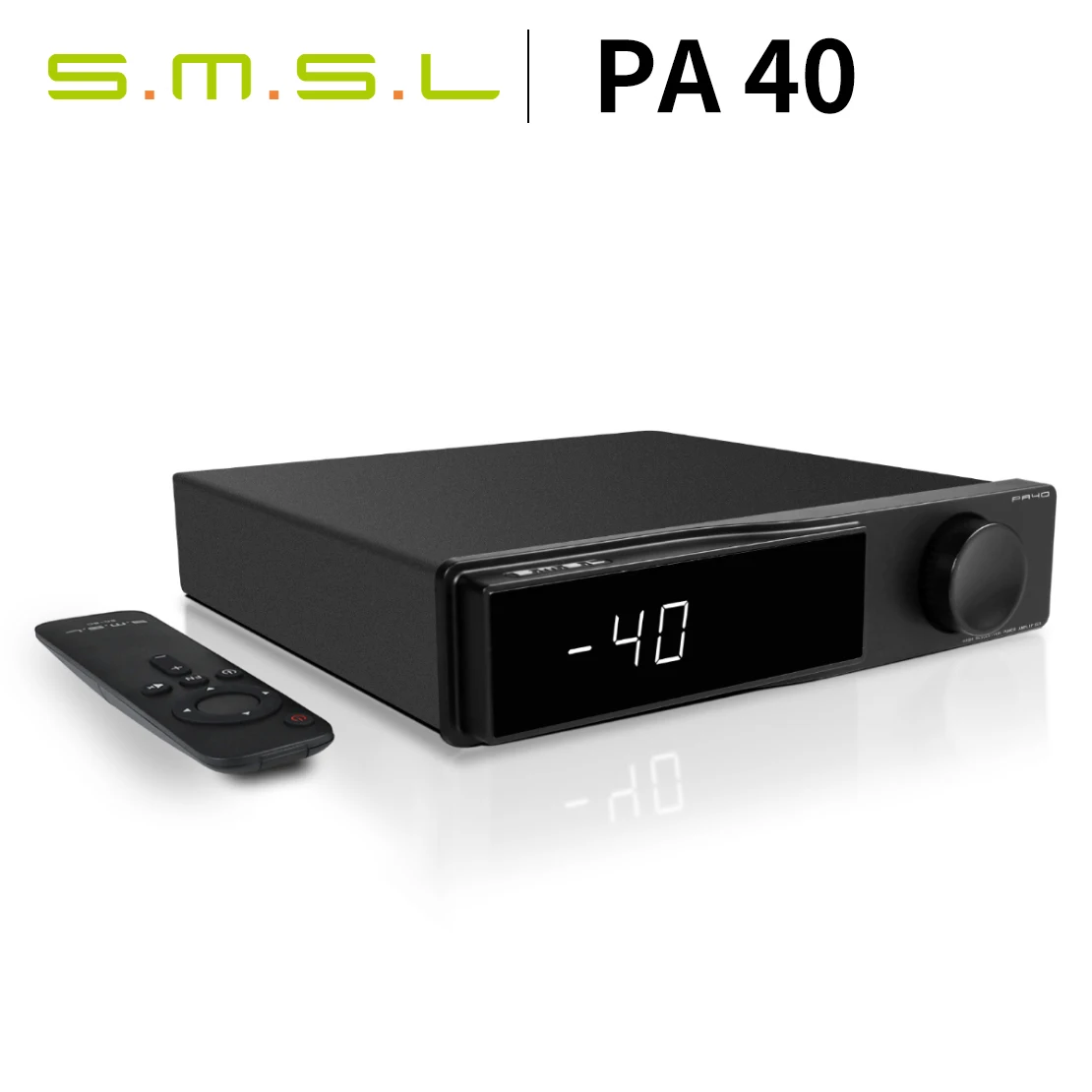 SMSL PA40 Digital Power Amp High-Performance MA5332 Amplifier Chip with High Efficiency And Low Energy Consumption