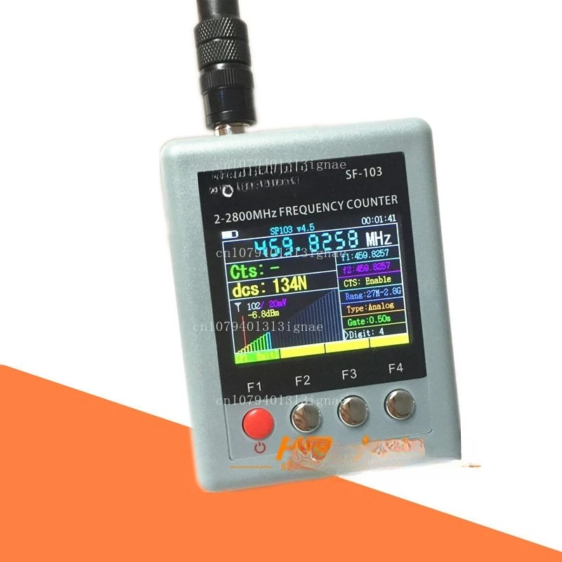 

SF-103 Analog DMR Digital Signal Reader SF103 Mute Frequency Meter