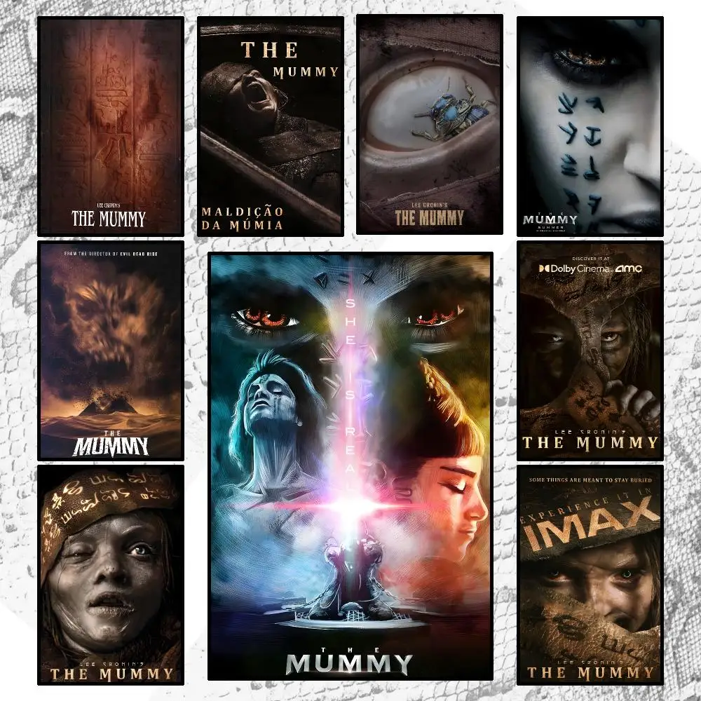 Movie Horror The Mummy Poster Wall Art Poster HD Waterproof PP Print Bedroom Living Room Office Decor Gift