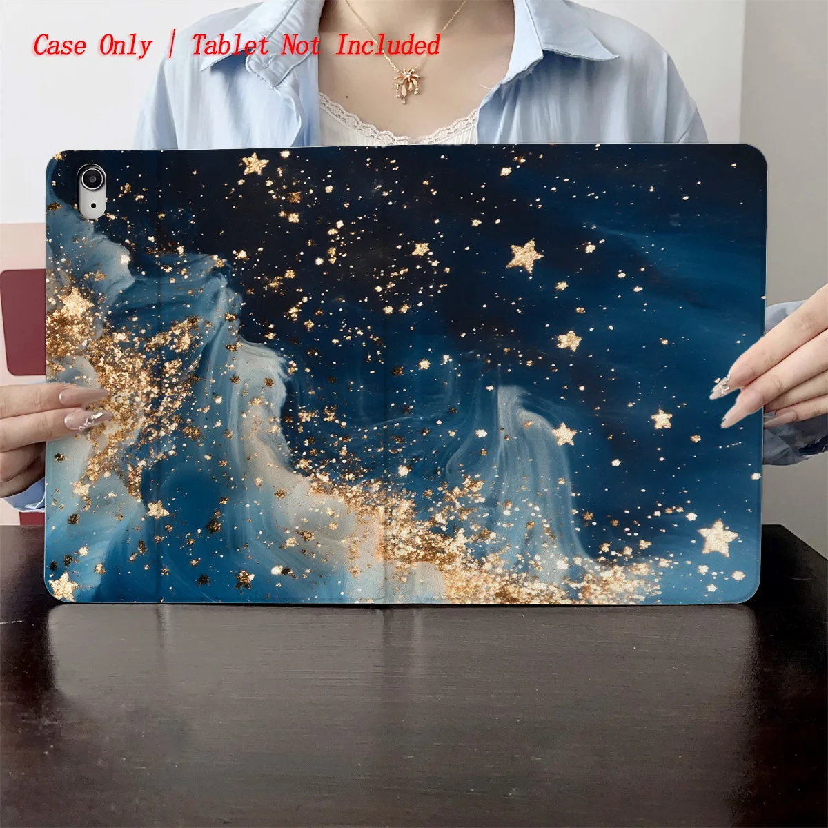 

Kawaii Cute Animated Landscape Pattern iPad Case For Apple iPad Pro 11/12.9 Air 3/4/5 Mini 5/6 8th/9th/10th Gen Cover