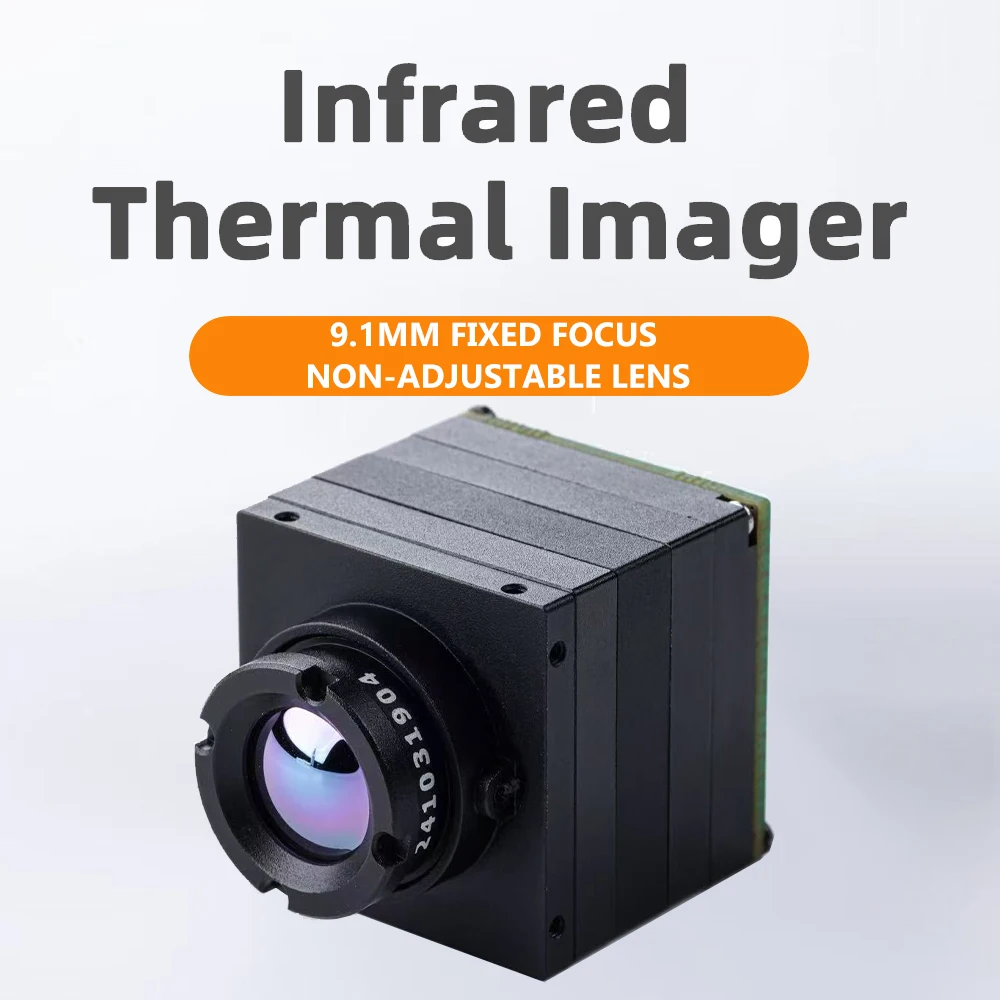 

9.1MM Lens UAV Thermal Camera, 640x512 VOx Uncooled LWIR Infrared Imager, CVBS Output,Lightweight for Drone,Outdoor Surveillance