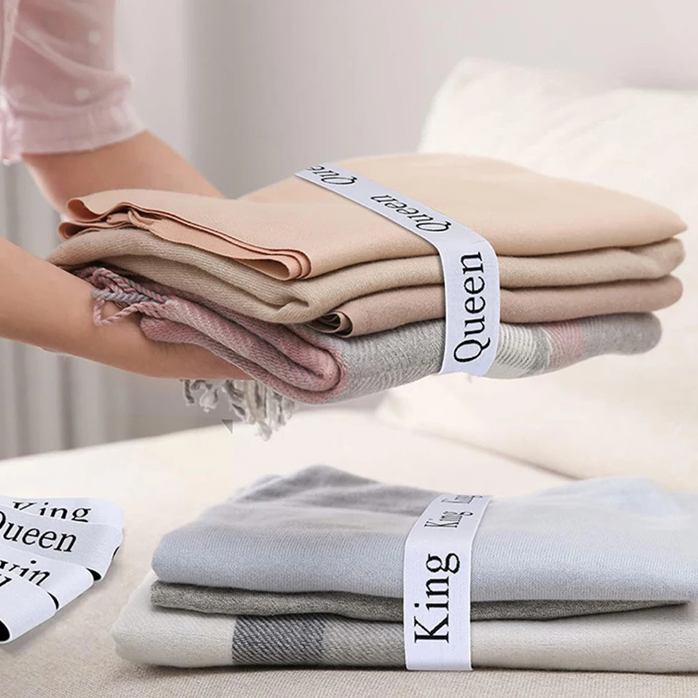 

8pcs Elastic Bed Sheet Organizer Bands Adjustable Sheet Holder Straps For Storage Linen Towel Organizer Travel Essential