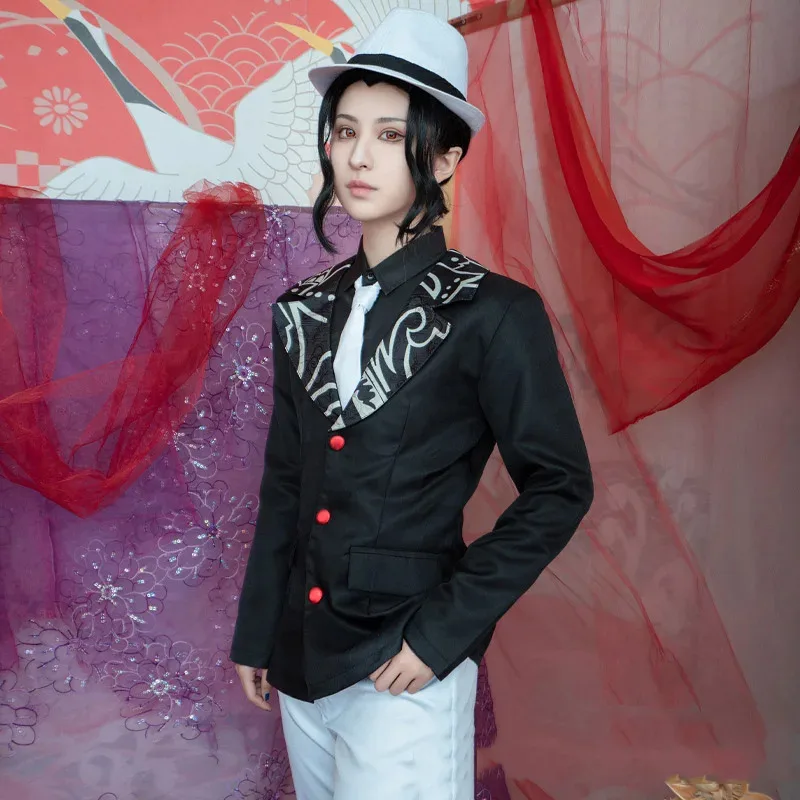 Cosplay Costume Anime Demon Slayer Kimetsu No Yeyang Kisatsutai Kibutsuji Muzan Michael Jackson Cosplay Costume Six Tools