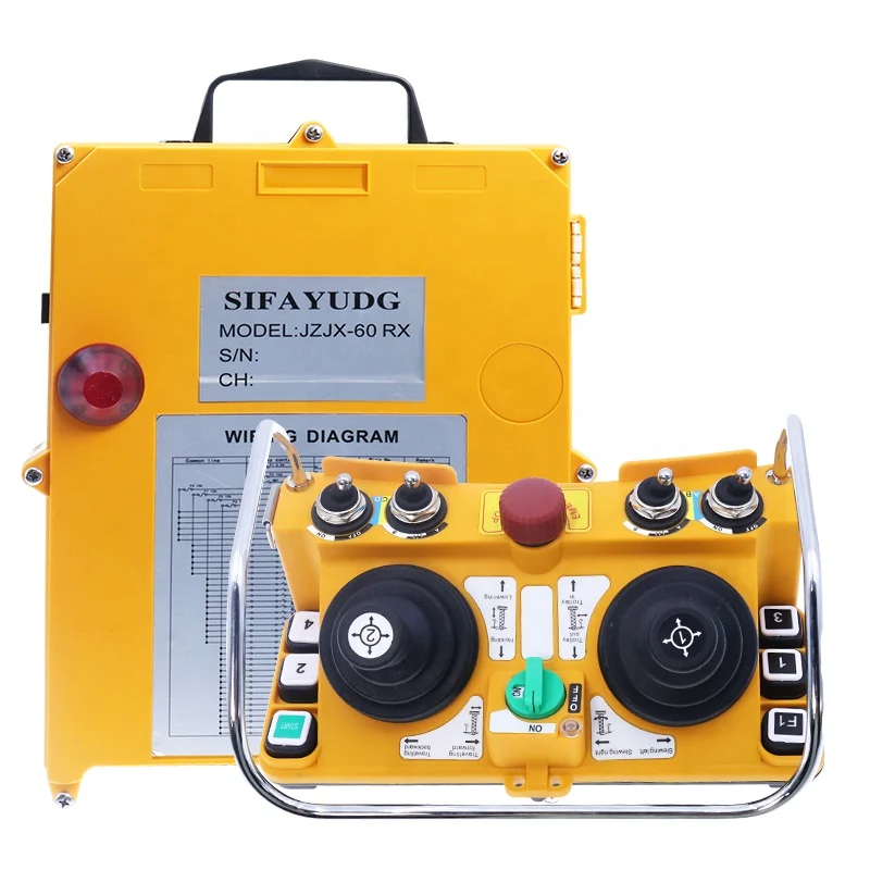 Vendita calda Nomi F24-60 Gru a torre industriale Radio Joystick Telecomando Gru per camion impermeabile Telecomando senza fili