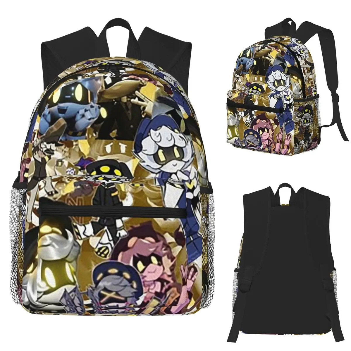 

Студенческий рюкзак с мультяшными убийствами и дронами, школьная сумка, походный дорожный рюкзак для мальчиков и девочек, модная сумка для книг, сумки на плечо