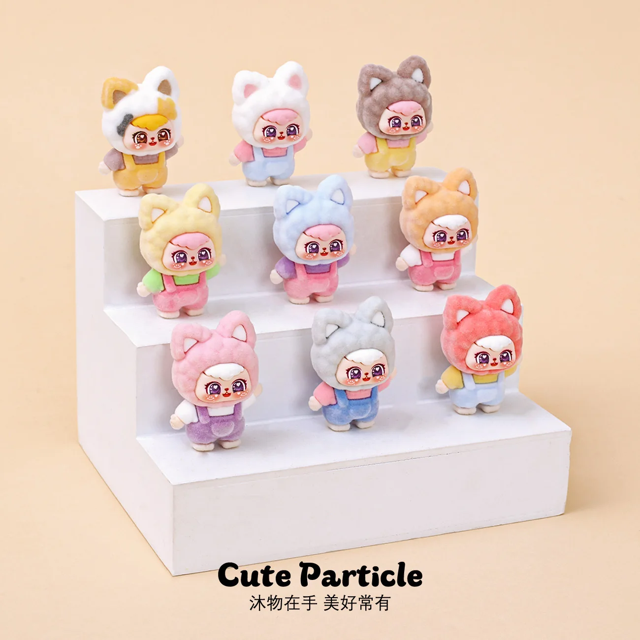 9 قطع من الحلي على شكل قلب صغير لطيف