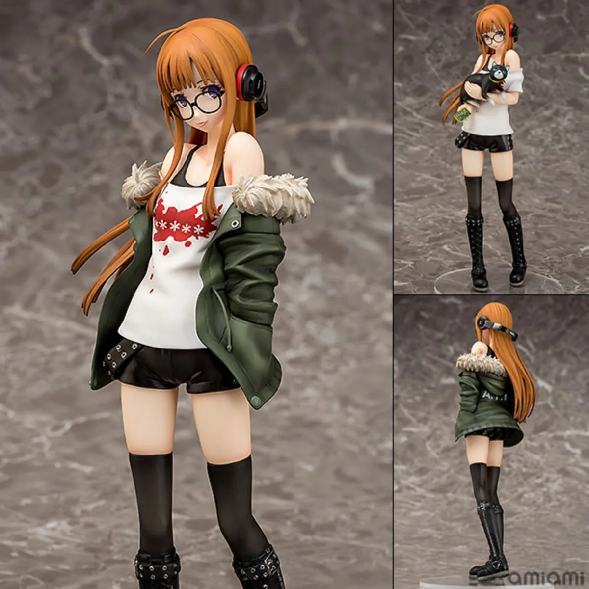 21cm Megami Tensei Futaba Sakura Anime Girl Figure Navi/Oracle Action Figure Joker/Protagonist/Makoto Yuki Figure Model Doll Toy