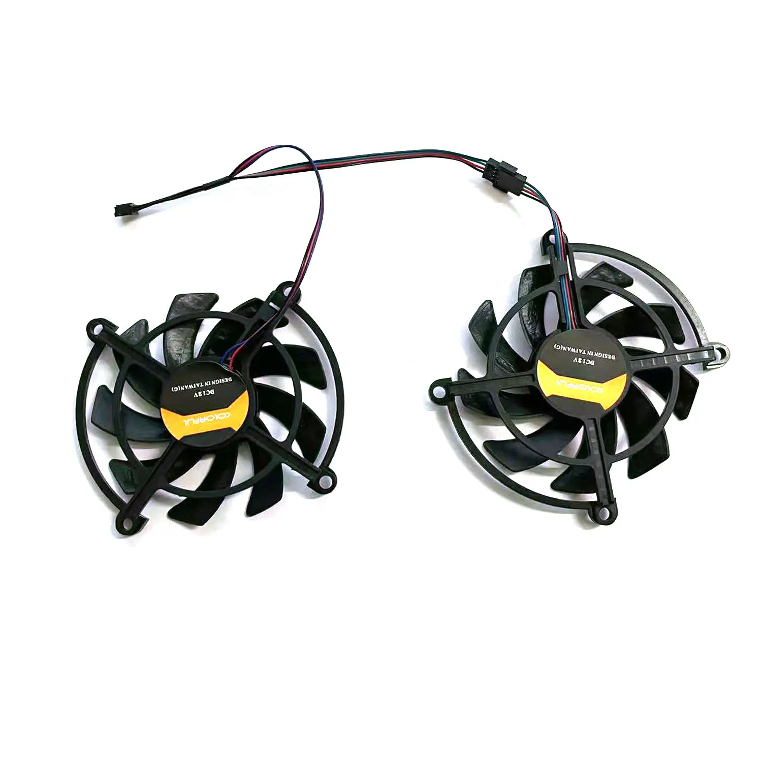 LZQL 85MM 4PIN GTX1060 GPU Fan for Colorful GTX1060 GeForce GTX1070 GAMING GTX 1060 1070 IGame S Video Graphics Card Cooling