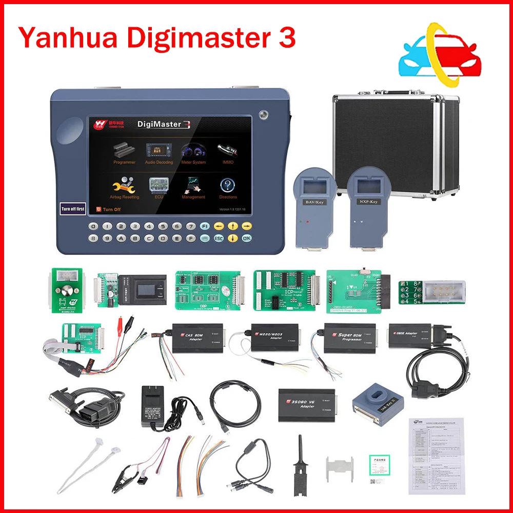 

Yanhua Digimaster 3 DIGIMASTER III Mile-age Correction Programing Key ECU Programmer Tool No Token Limitation Free Shipinp