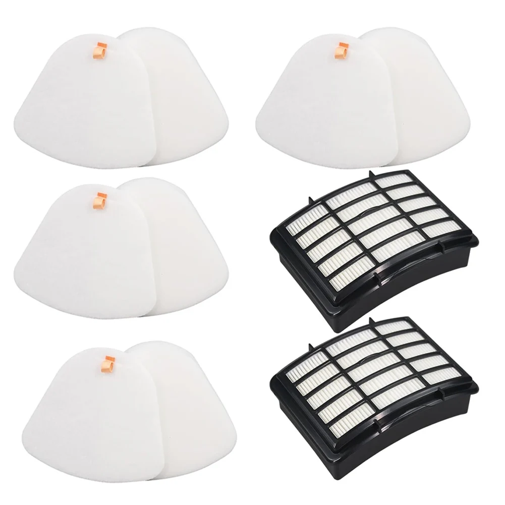Kit de filtro de espuma y fieltro para aspiradora vertical, piezas de herramientas eléctricas para Shark CU512, CU530, CU500, CU510, CU520, Navigator XL