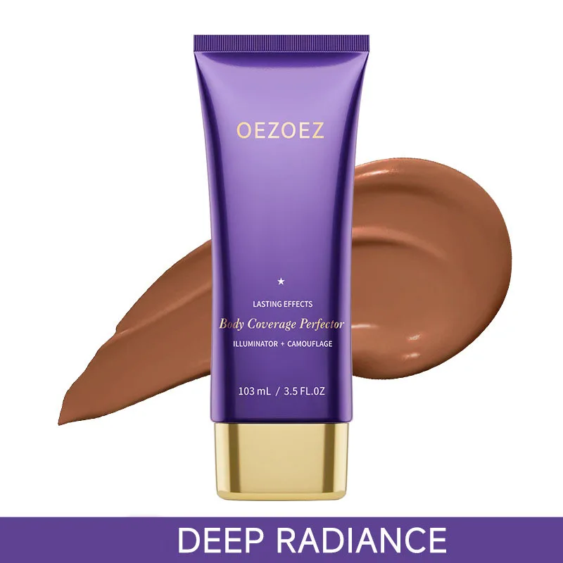 Body Coverage Perfector+ Buffer Brush - Vlekkeloze lichaamsmake-up, concealer voor littekens, vlekken, aderen, tatoeages en meer mixcosmetica
