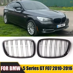 Car Front Bumper Kidney Grille Grill Fit For BMW 5 Series GT F07 2010 2011 2012 2013 2014 2015 ABS Modified Part Accessories
