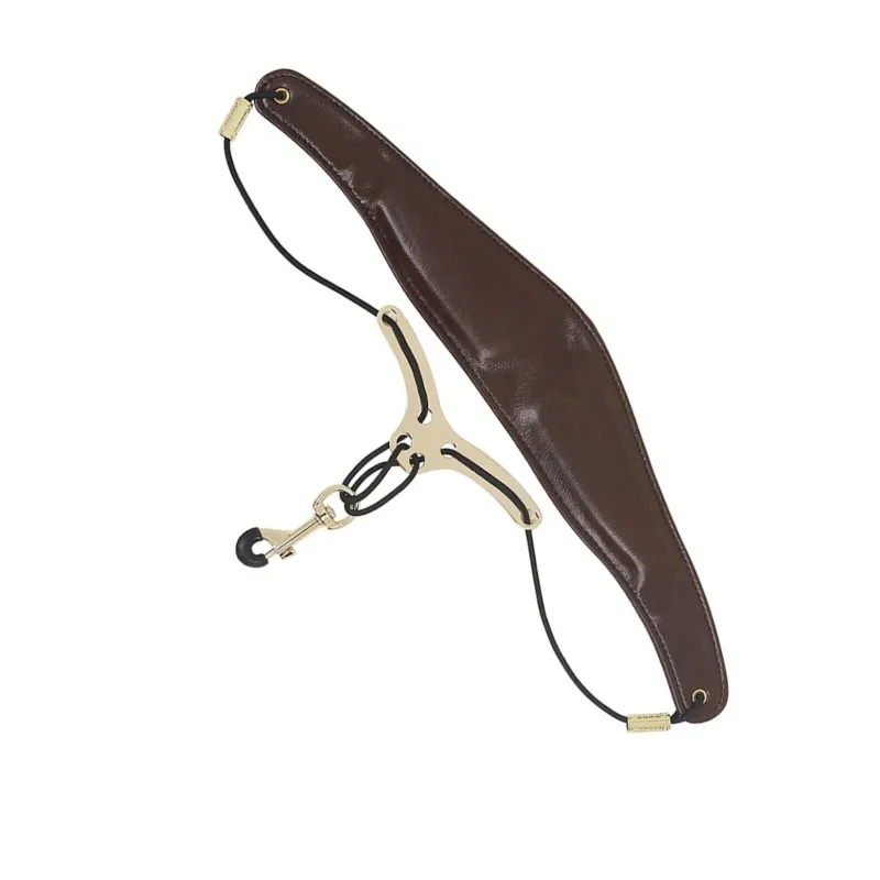 ABVL-Brown Adjustable Saxophone Shoulder Neck Strap Sax Double Shoulder Harness For Saxophone Musical Instruments Accessories